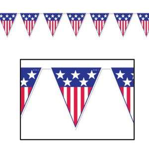  Lets Party By Beistle Company Spirit of America Pennant 