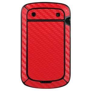  BlackBerry Bold 9900/9930 Carbon Fiber armor(Red) Full 