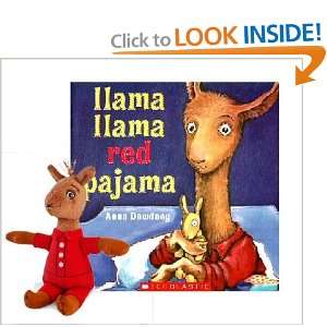   Llama Llama Red Pajama (Paperback & 5 Plush Toy) Anna Dewdney Books