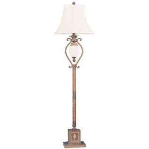  Livex Lighting Savannah Floor Lamp in Venetian Patina 