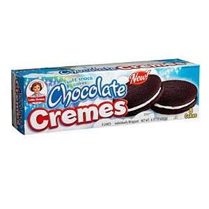  Little Debbie Snacks Chocolate Cremes, 8 Count Box (Pack 