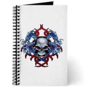  Journal (Diary) with Skull With Dragons on Cover 