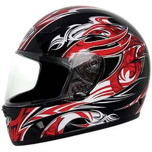  THH TS 38 Black/Red Small Full Face Helmet Automotive
