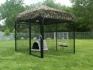 6x8x6H,Dog Run, Kennel, w/ kennel Cover,, Cage, outdoor  