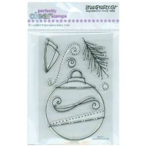  Stampendous Perfectly Clear Stamps   Jumbo Ornament