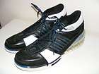 Adidas KG Bounce Black White Blue Basketball Shoe Men 13 Kevin Garnett 
