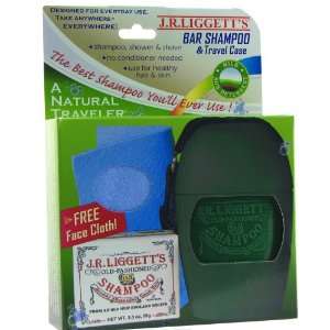  J.R.Liggetts Natural Traveler Kit With/Bar Ct Beauty
