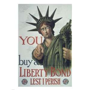  You Buy a Liberty Bond Poster (18.00 x 24.00): Home 