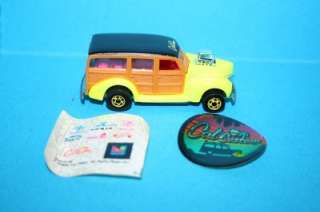 Hotwheels 1979 Cal Custom RARE Woody Yellow Pink MINT  