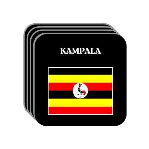  Uganda   KAMPALA Set of 4 Mini Mousepad Coasters 