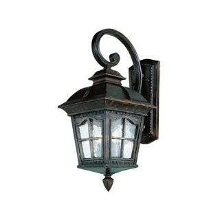   5420 AR 25 1/2 Inch 2 Light Outdoor Medium Wall Lantern, Antique Rust