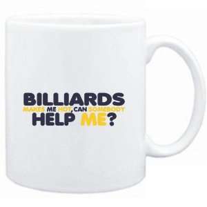  Mug White  Billiards  MAKES ME HOT , CAN SOMEBODY HELP 
