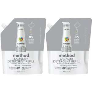  Method Laundry Detergent , Free & Clear, 34 oz, 85 loads 2 