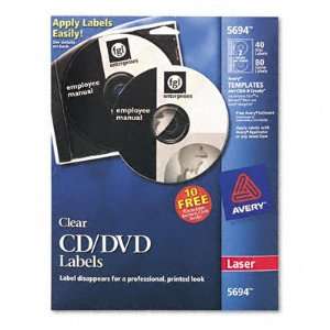  AVE5694 LABEL,LASR,CD/DVD,20SH,CR