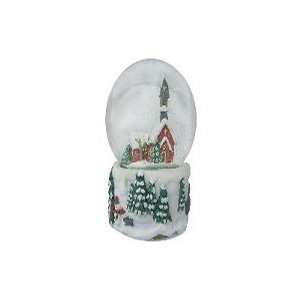  Snowglobe Old Red Church Building