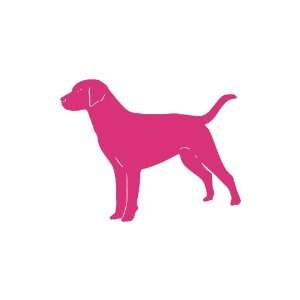  Lab PINK Vinyl window decal sticker: Office Products