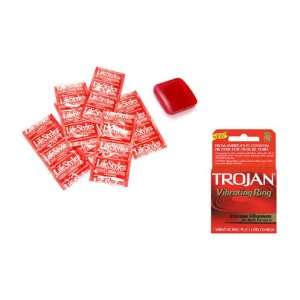 LifeStyles Premium Latex Condoms Non Lubricated 12 condoms with Travel 