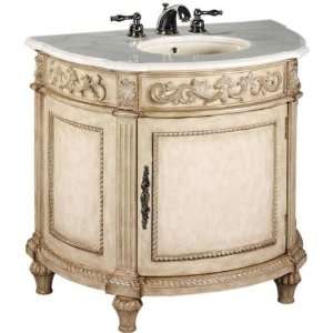  Chelsea Wide Sink Cabinet With White Granite Top