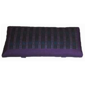  Seiza Kneeling Meditation Bench Cushion   Purple III 