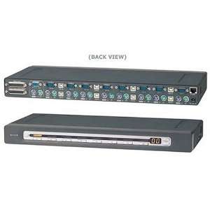   Omniview Eight Port KVM Switch With On Screen Display Electronics