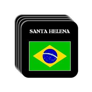  Brazil   SANTA HELENA Set of 4 Mini Mousepad Coasters 
