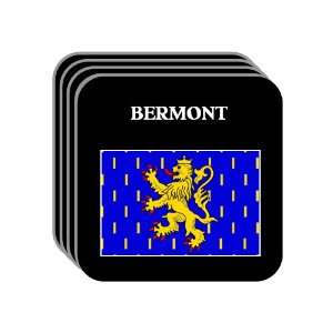  Franche Comte   BERMONT Set of 4 Mini Mousepad Coasters 