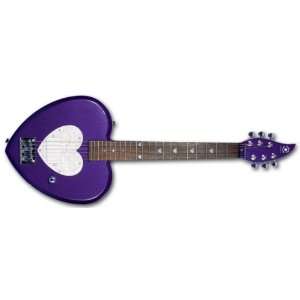   Short Scale Princess Purple Electric Guitar Musical Instruments