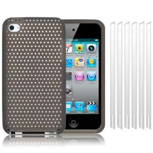  APPLE IPOD TOUCH 4TH GENERATION MESH SILICONE SKIN CASE 