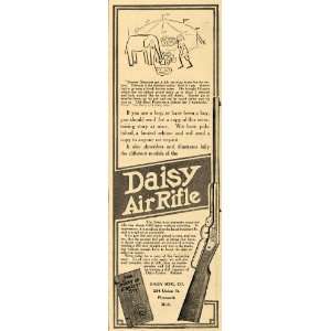   Magazine Air Rifle Plymouth MI   Original Print Ad