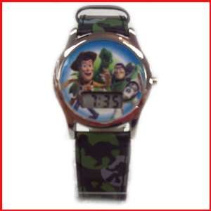  Disney Toy Story Digital Watch With GREEN Band Model 