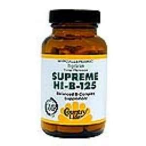  Supreme Hi B 125 Timed Release 30 Tablets