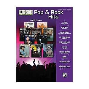  10 for 10 Sheet Music Pop & Rock Hits 2008 Edition 