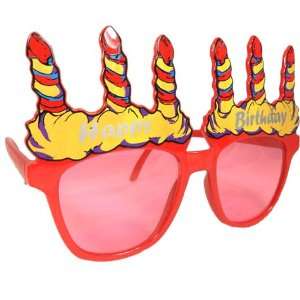  Happy Birthday Cake Costume Glasses: Toys & Games