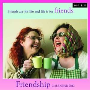  WPL Milk Friendship 2012 Wall Calendar 12 X 12