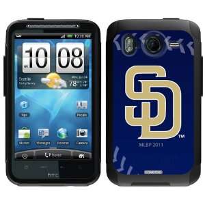 San Diego Padres   stitch design on HTC Inspire 4G Commuter Case by 