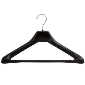    Safco Set of 24 Black Plastic Coat Hangers
