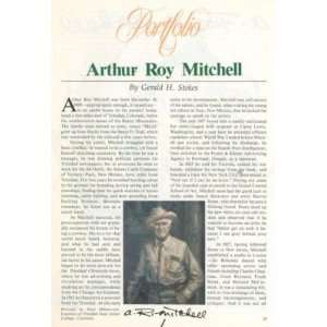  1984 Arthur Roy Mitchell Western Artist illustrated 