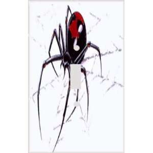  Black Widow Spider Decorative Switchplate Cover: Home 
