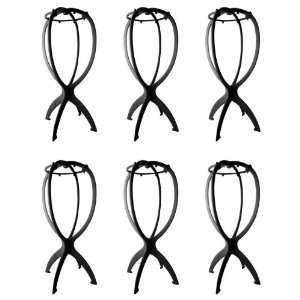  Portable Wig Stand 14 Inch  6 Piece Beauty