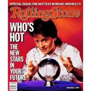 Michael J. Fox / Rolling Stone Magazine Vol. 474, May 22, 1986, Movie 