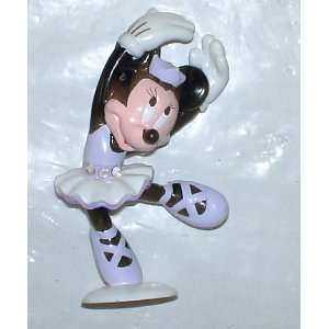  Vintage Pvc Figure  Disney Purple Ballerina Mickey Mouse 