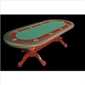  BBO Poker BBO 1174GRN Rockwell Furniture Poker Table in 