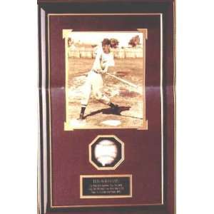  Ted Williams Autographed Shadowbox: Sports & Outdoors