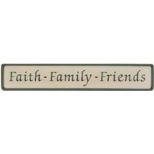  Wall Decor   Faith Family Friends 