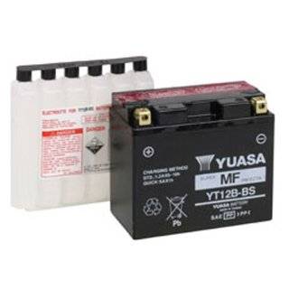  Yt12b bs 12v Battery for Yamaha Yzf r1 Yzf r6 Fz6 Xvs650 V 