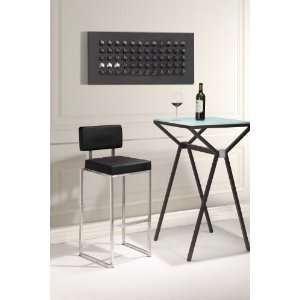  Zuo Modern Decade Bar Chair Black: Home & Kitchen