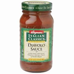   Classics Pasta Sauce, Diavolo, 24 Oz. (Pack of 6) 