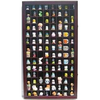  59 Opening Thimble Small Miniature Display Case Cabinet 