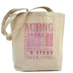  Acting Pink Theatre Tote Bag by  Beauty