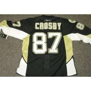  Signed Sidney Crosby Jersey   W strap Jsa 